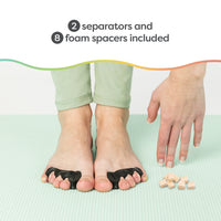 Thumbnail for NEW! Customizable Toe Separators with Inserts - ZenToes