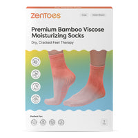 Thumbnail for Bamboo Viscose Blend Moisturizing Socks with Anti Slip Grippers