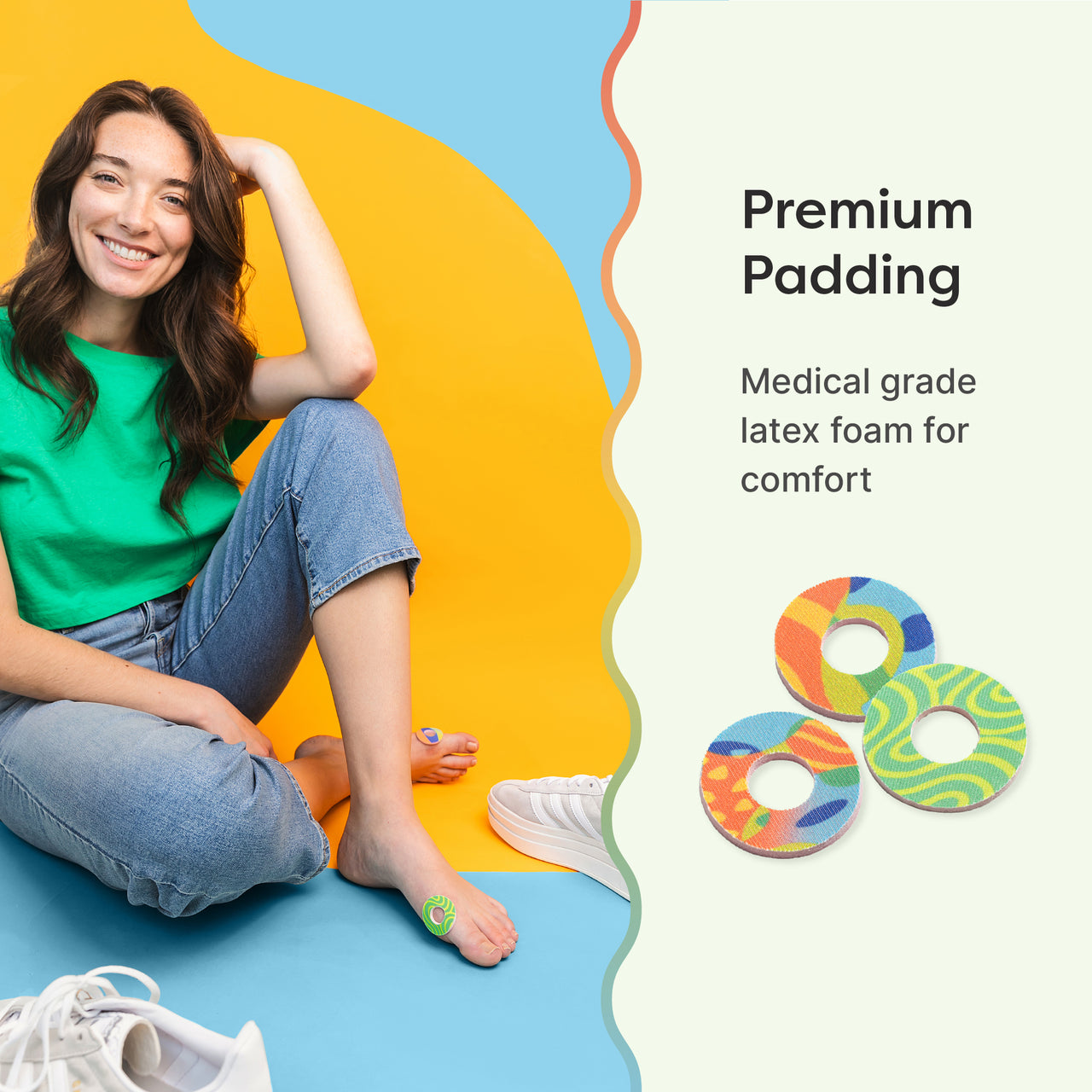 Round, Padded Callus Cushions - ZenToes