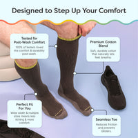 Thumbnail for Compression Socks with Targeted Cushioning