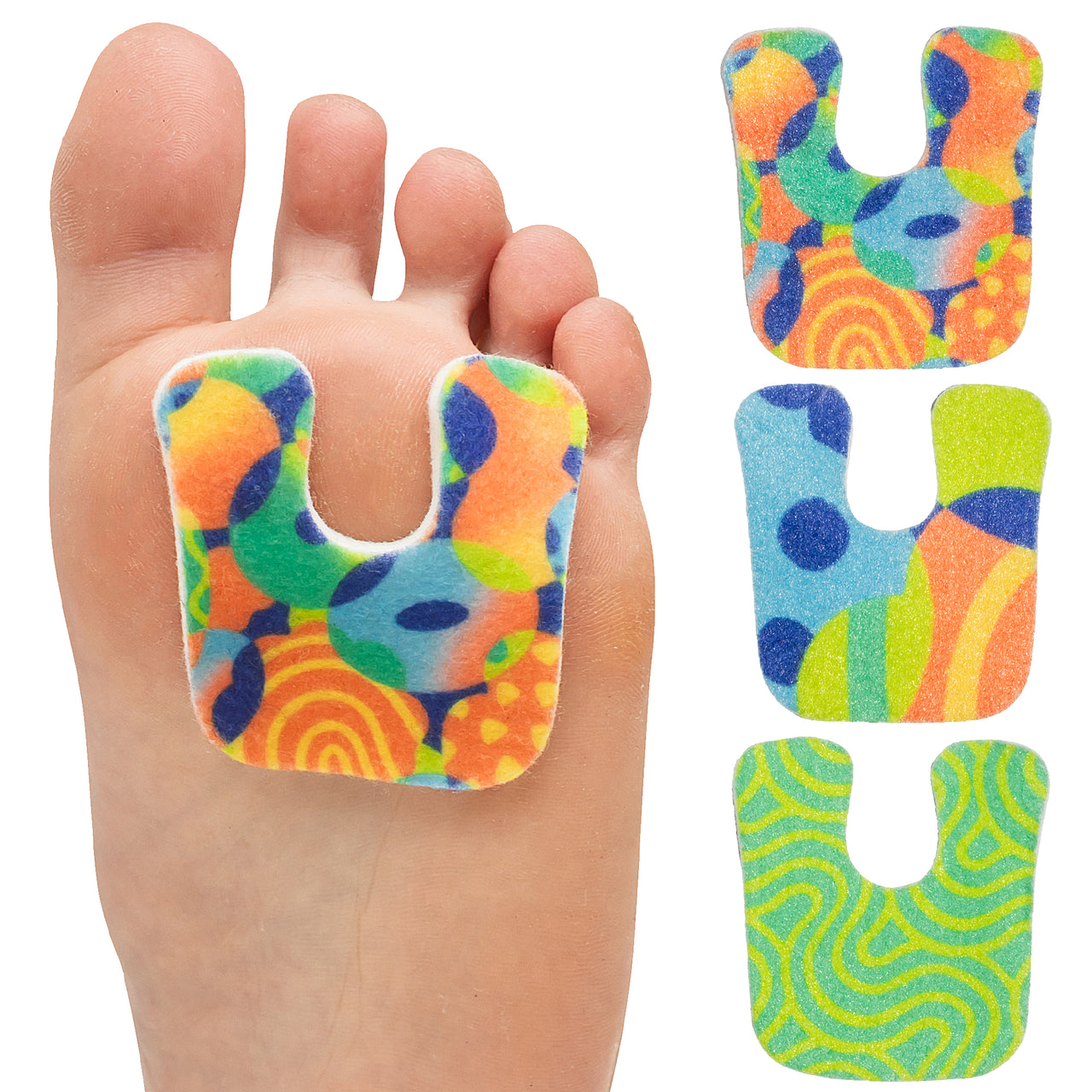 U-Shaped Felt Moleskin Callus Pads - ZenToes