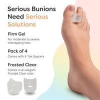 Thumbnail for Single Loop Firm Gel Toe Corrector for Bunions Test Page - ZenToes