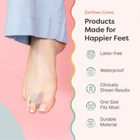Thumbnail for Single Loop Firm Gel Toe Corrector for Bunions Test Page - ZenToes