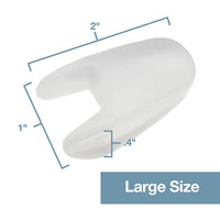 Thumbnail for Flared Toe Separators Set of 6 Spacers with No Loop - ZenToes