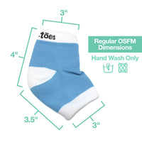 Thumbnail for Moisturizing Gel Heel Socks - Cotton - ZenToes