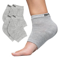 Thumbnail for Moisturizing Gel Heel Socks - Cotton - ZenToes
