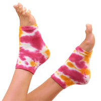 Thumbnail for Moisturizing Gel Heel Socks - Tie Dye - ZenToes