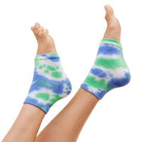 Thumbnail for Moisturizing Gel Heel Socks - Tie Dye - ZenToes