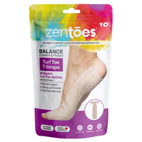 Thumbnail for Turf Toe Moleskin T-Straps - 10 Pack - ZenToes