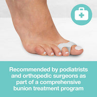 Thumbnail for Double Loop Toe Separator for Bunion Pain Relief - 4 Count - ZenToes